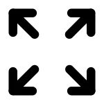 Full Screen One SVG Icon